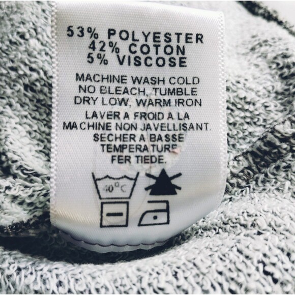 VTG Cardigan Size XL Long Sleeve Button Shawl Collar Pockets Grey Soft Cozy - Picture 8 of 11